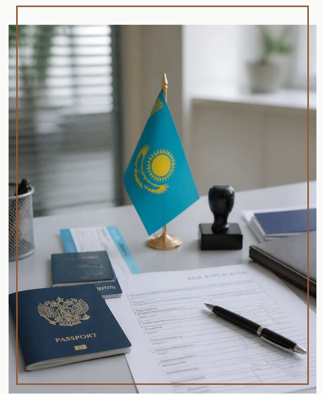 Оформление визы в Казахстан для поездки и работы в Лабинске