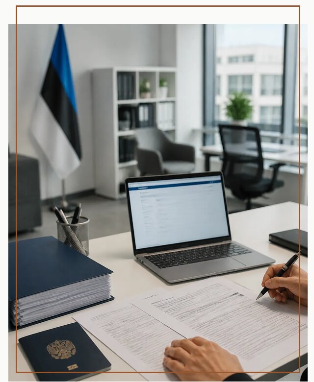 Оформление ВНЖ в Эстонии для переезда и легального проживания в Лабинске